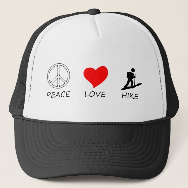 Gorra De Camionero paz love33 (Anverso)