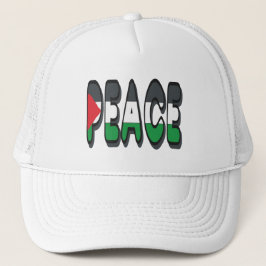 Gorra De Camionero Paz Palestina