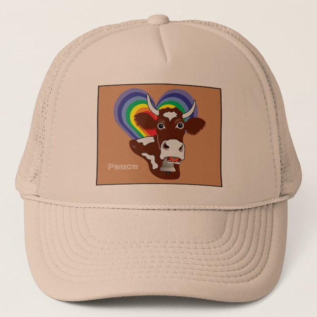 Gorra De Camionero Paz para todos los Mütze (Anverso)