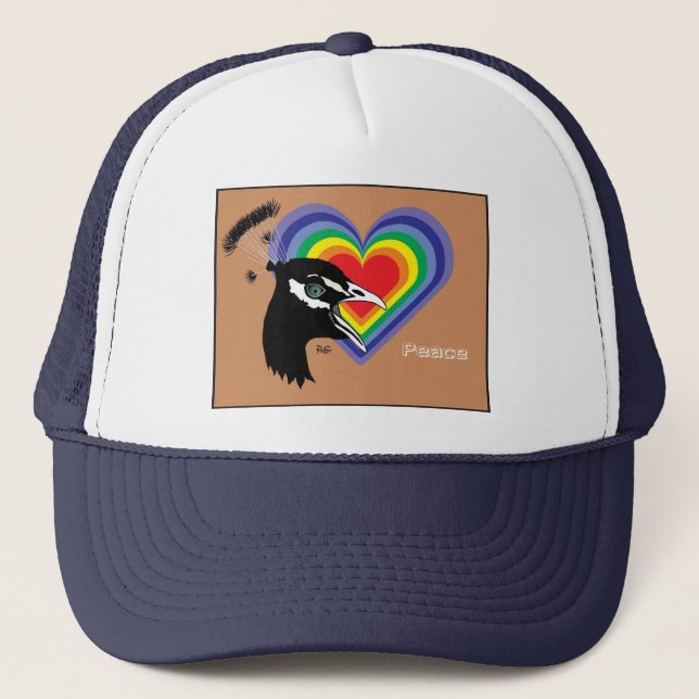Gorra De Camionero Paz para todos los Mütze (Anverso)