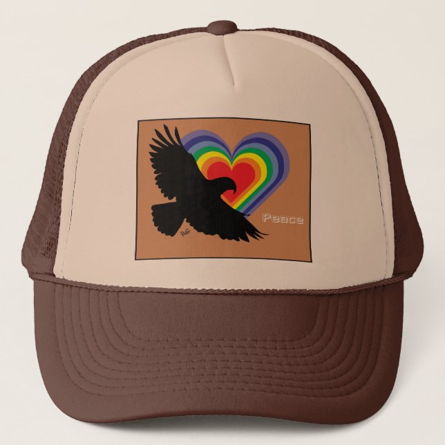 Gorra De Camionero Paz para todos los Mütze (Anverso)