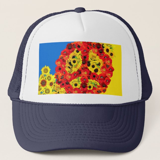 GORRA DE CAMIONERO ¡PAZ POR UCRANIA! (Anverso)