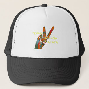 Gorra De Camionero Paz: Rótulo de Hakuna Matata Vibes