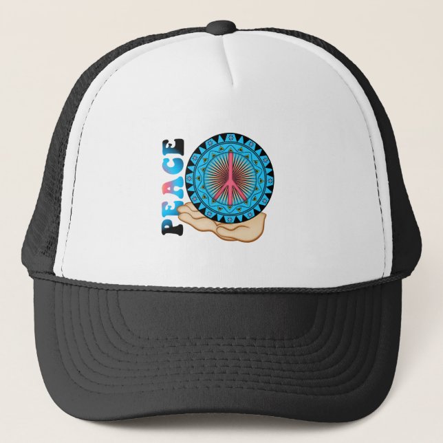 Gorra De Camionero Paz ~ Sol (Anverso)