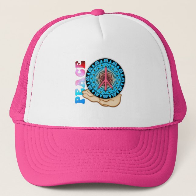 Gorra De Camionero Paz ~ Sol (Anverso)