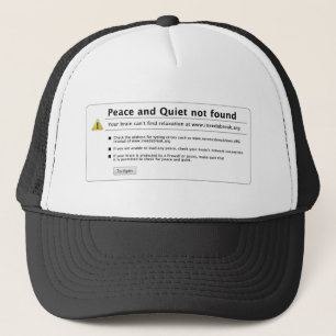 Gorra De Camionero paz y tranquilidad