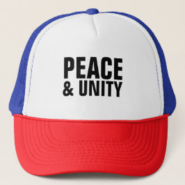 Gorra De Camionero Paz y Unidad