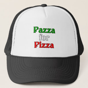 Gorra De Camionero Pazza para la pizza