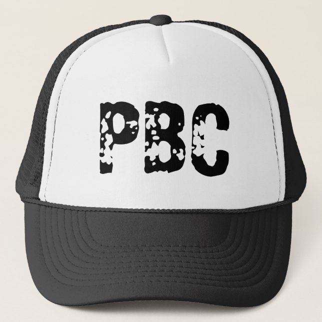 GORRA DE CAMIONERO PBC (Anverso)