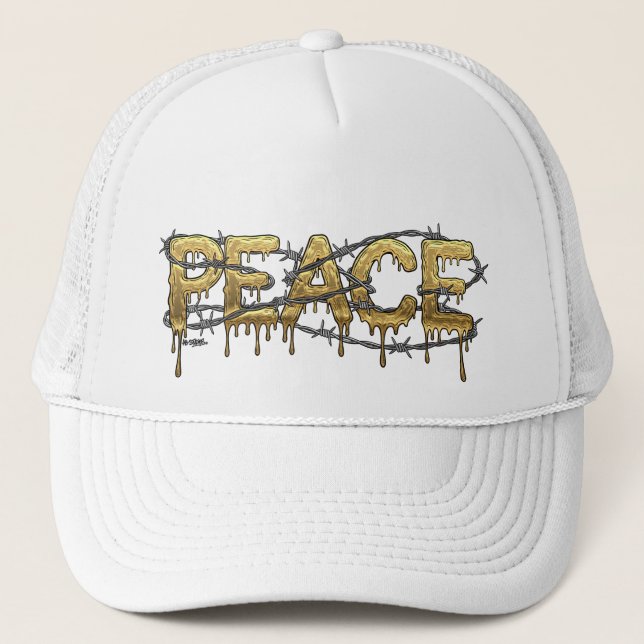 Gorra De Camionero Peace (Anverso)
