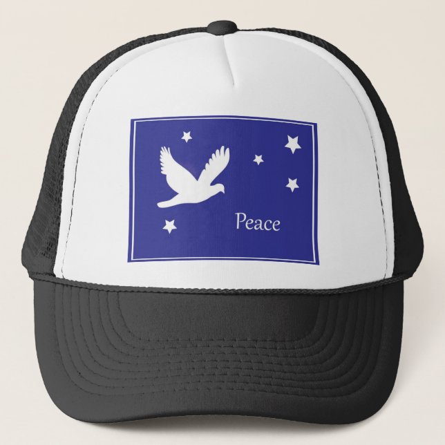 Gorra De Camionero Peace Dove (Anverso)