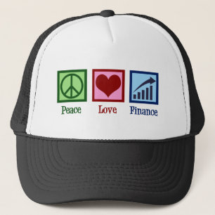 Gorra De Camionero Peace Love Finance