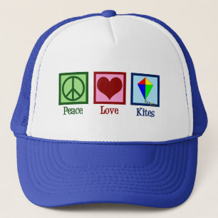 Gorra De Camionero Peace Love Kites Cuite Festival