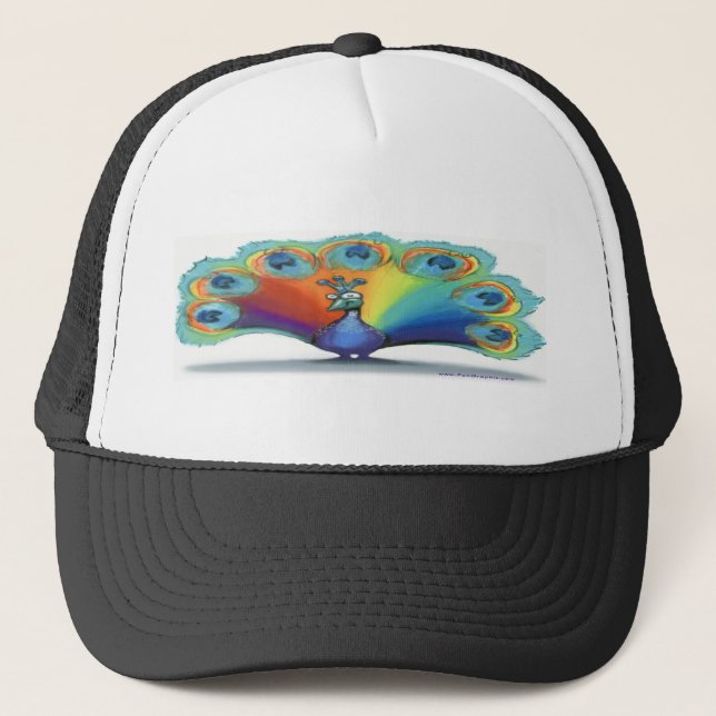 Gorra De Camionero Peacock (Anverso)