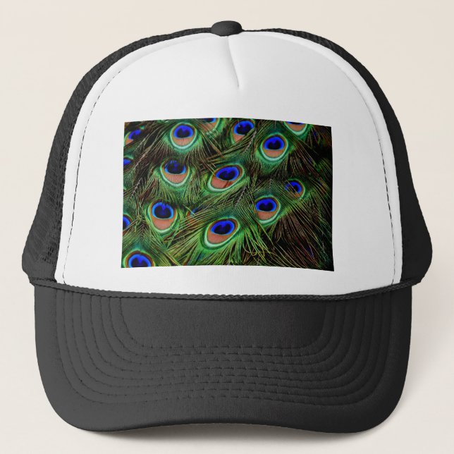 Gorra De Camionero Peacock Feathers (Anverso)