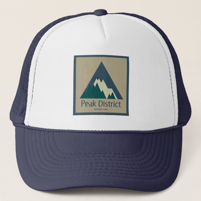 Gorra De Camionero Peak District National Park Rustic (Anverso)