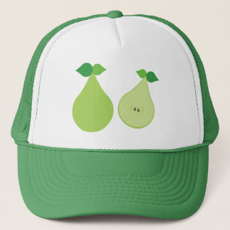 Gorra De Camionero Pear verde moderno