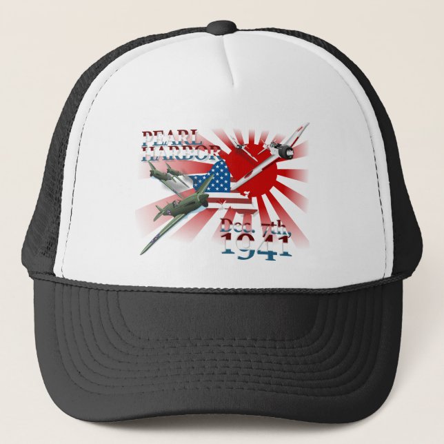 Gorra De Camionero Pearl Habor 7 de diciembre de 1941 (Anverso)