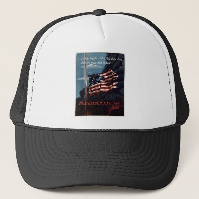 Gorra De Camionero Pearl Harbor (Anverso)