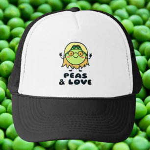 Gorra De Camionero Peas y amor