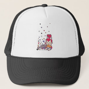 Gorra De Camionero PEBBLES™ Corazón púrpura