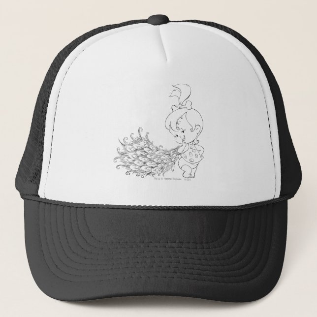 Gorra De Camionero PEBBLES™ En Peacock (Anverso)