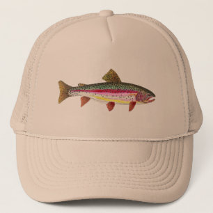 Gorra De Camionero Peces de trucha arco iris