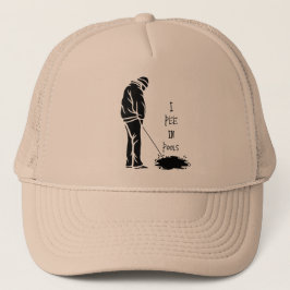 Gorra De Camionero Pee en las piscinas - Chiste divertido de regalo d