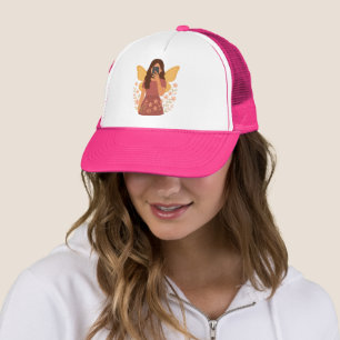 Gorra De Camionero Pegatina estética de selfie de niña hada
