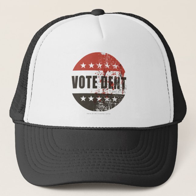 Gorra De Camionero Pegatina Vote Dent (Anverso)