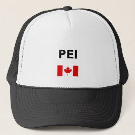 Gorra De Camionero PEI Canadá Bandera canadiense color claro
