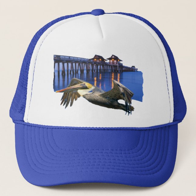 Gorra De Camionero Pelican Pier (Anverso)