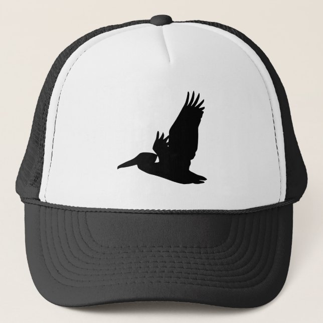 Gorra De Camionero Pelícano Volador (Anverso)
