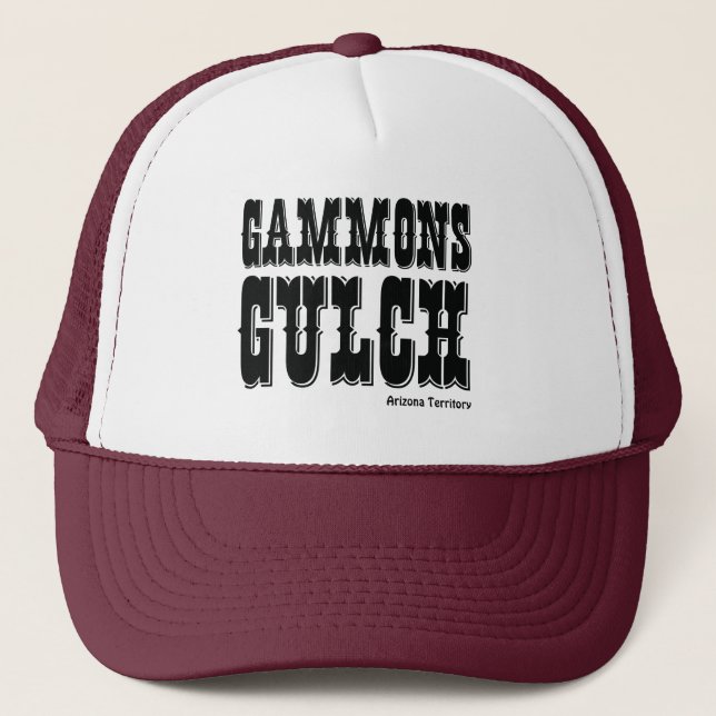 Gorra De Camionero Película de Arizona Gammons Gulch (Anverso)