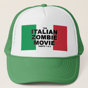 Gorra De Camionero Película italiana del zombi - casquillo de la fan