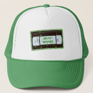 Gorra De Camionero Películas de Ciencia Ficción Black & Green Non B