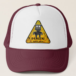 Gorra De Camionero ¡Peligro! Robots por delante