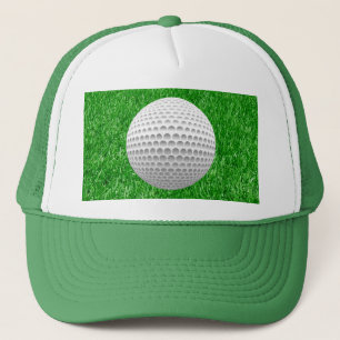 Gorra De Camionero Pelota de golf y verde