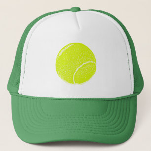 Gorra De Camionero pelota de tenis amarilla
