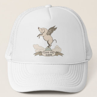 Gorra De Camionero Pelotón de los cerdos del vuelo