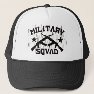 Gorra De Camionero Pelotón militar AK47 - negro