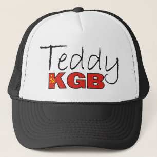 Gorra De Camionero Peluche KGB