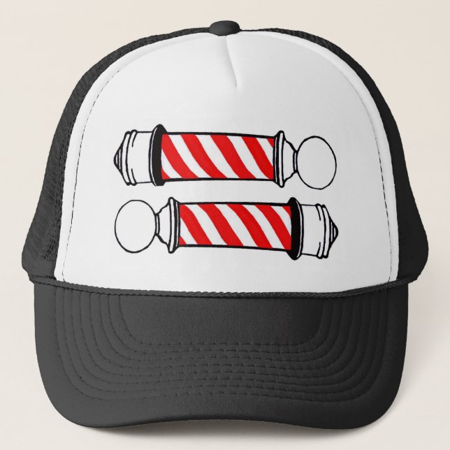 Gorra De Camionero Peluquero postes (Anverso)