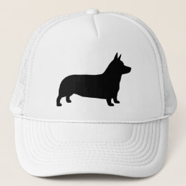 Gorra De Camionero Pembroke Welsh Corgi Silhouette