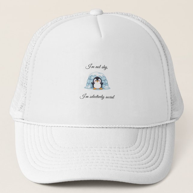 Gorra De Camionero Penguin & Igloo Cap (Anverso)