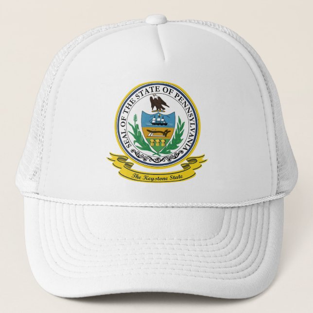 Gorra De Camionero Pennsylvania Seal (Anverso)