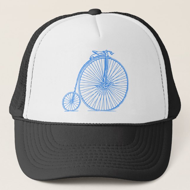 Gorra De Camionero Penny Farthing - Baby Blue (Anverso)