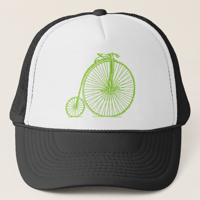 Gorra De Camionero Penny Farthing - Martian Green (Anverso)