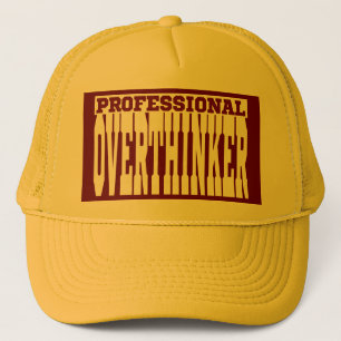 Gorra De Camionero Pensador Excesivo Profesional