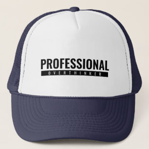 Gorra De Camionero Pensador Excesivo Profesional